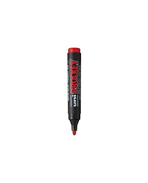 UNI PROCKEY MARKER 5.7mm CHISEL RED