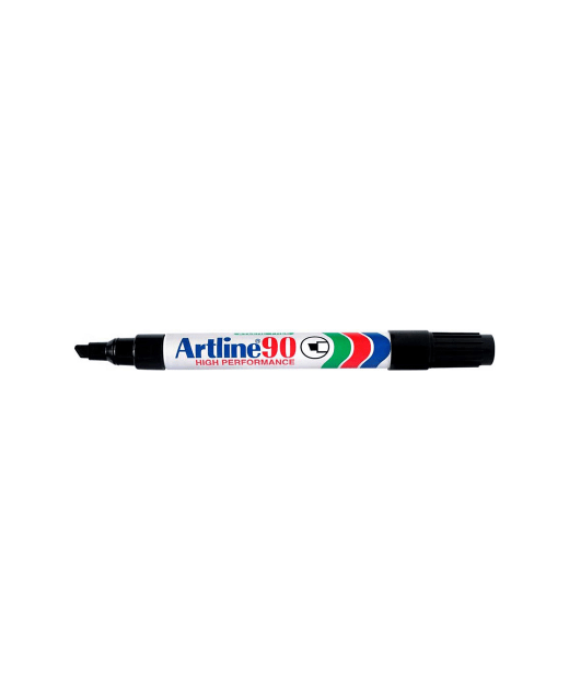 ARTLINE MARKER PERMANENT 2-5mm CHISEL BLACK