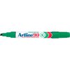 ARTLINE MARKER PERMANENT 2-5mm CHISEL GREEN