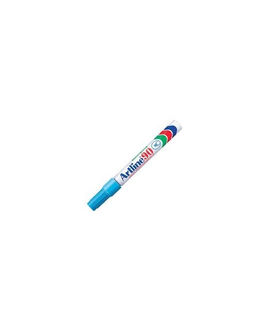 ARTLINE MARKER PERMANENT 2-5mm CHISEL LIGHT BLUE