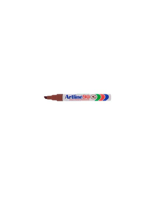 ARTLINE MARKER PERMANENT 2-5mm CHISEL BROWN