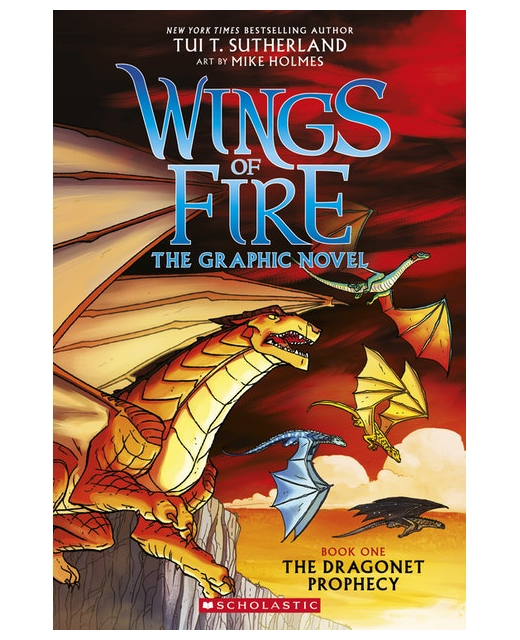 Wings of Fire Graphic Novel: The Dragonet Prophecy Bk1