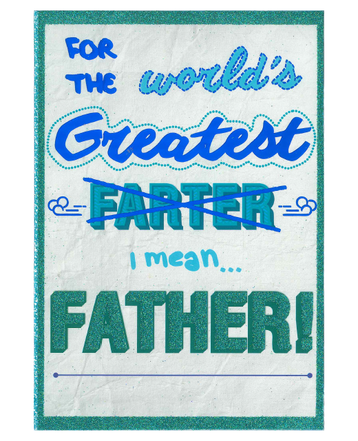 Fathers Day Card - Greatest FARTER