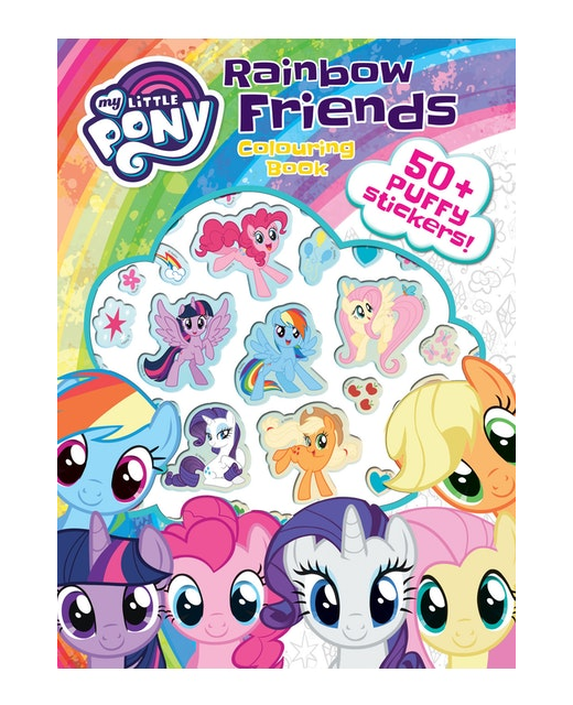 MY LITTLE PONY PUFFY STICKER