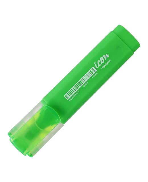 HIGHLIGHTER ICON GREEN CHISEL TIP