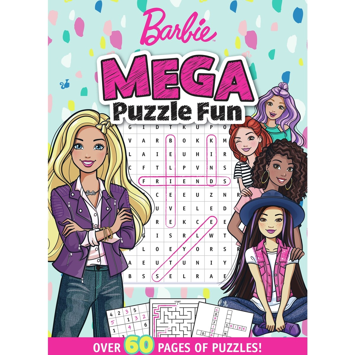 Barbie puzzle book new arrivals