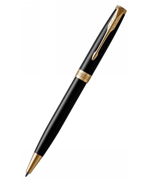 PEN PARKER SONNET BLACK LACQUER BALLPOINT PEN