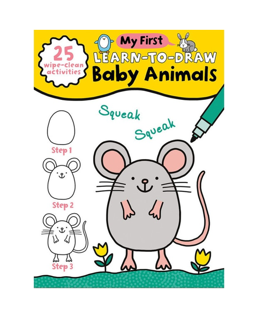 My First Learn to Draw: Baby Animals