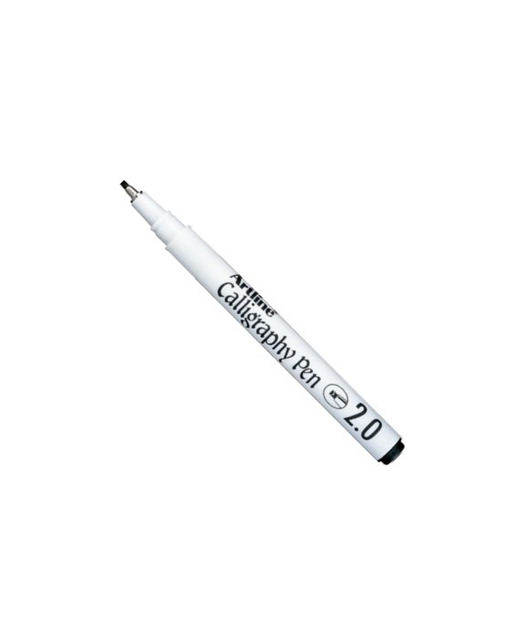 PEN CALLIGRAPHY ARTLINE 2.0MM BLACK