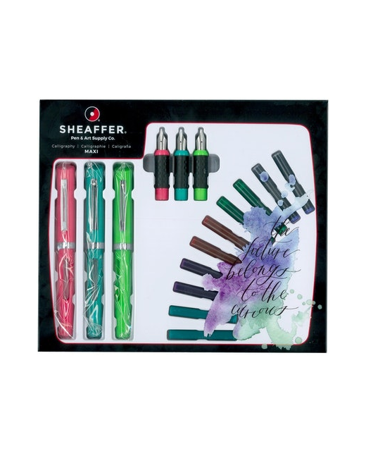 SHEAFFER CALLIGRAPHY MAXI KIT FOUNTAIN PEN