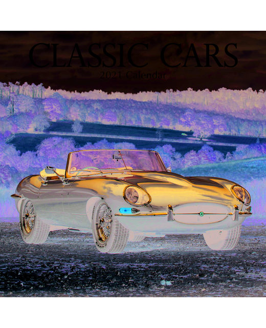 2021 SQUARE CALENDAR CLASSIC CARS