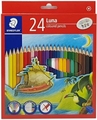 COLOURED PENCILS STAEDTLER LUNA FULL PACK 24