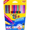 Felt Colouring Pens Bic Kids Cascade Medium 12Pack