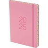 2025 Collins Diary A51 Day Per Page Colour Edge Pink