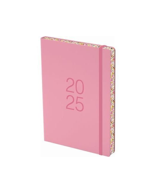 2025 Collins Diary A51 Day Per Page Colour Edge Pink