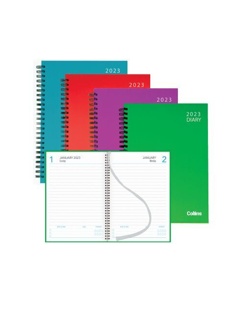 DIARIES 2023 Collins A53 Vivid Wiro New Colours