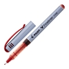 PEN PILOT V FINELINER FIBRE TIP 0.5mm RED