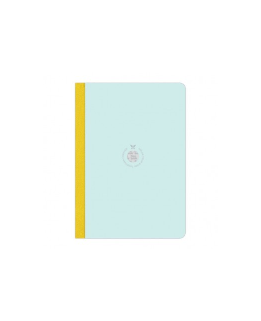 FLEXBOOK SMARTBOOK NOTEBOOK MEDIUM RULED YELLOW/MINT