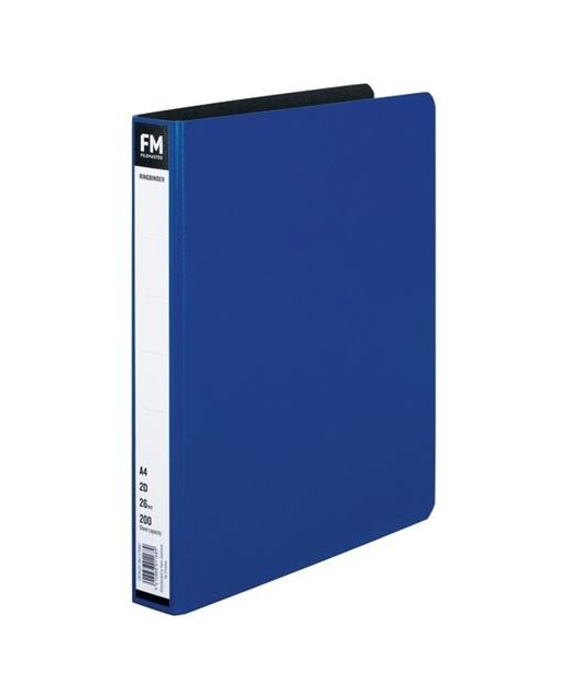 Ringbinder Fm Pvc Insert O/Lay 2/26 Blue