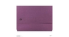 Document Wallet Fm Foolscap Grape