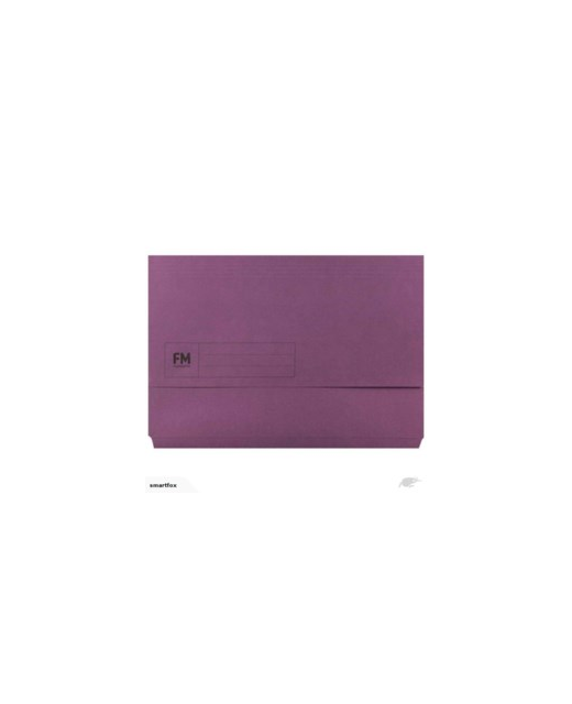 Document Wallet Fm Foolscap Grape