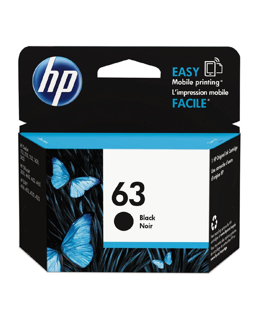 HP INK 63 BLACK (190 PAGES)