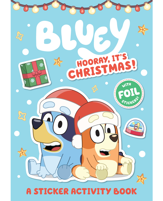 BLUEY HOORAY IT'S CHRISTMAS - Children Books-Activities & Colouring