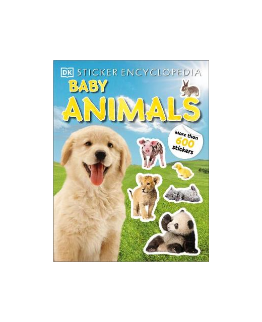 STICKER ENCYCLOPEDIA BABY ANIMALS