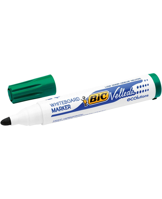 Whiteboard Marker Bic Velleda Bullet Tip Green