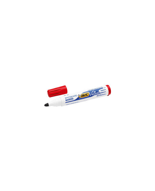 Whiteboard Marker Bic Velleda Bullet Tip Red