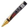 uni Liquid Chalk Marker PWE-5M Bullet Tip 2.5mm Gold