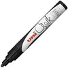 uni Liquid Chalk Marker PWE-5M Bullet Tip 2.5mm Black