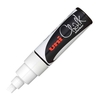 uni Liquid Chalk Marker PWE-8K Chisel Tip 8mm White