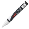 uni Liquid Chalk Marker PWE-5M Bullet Tip 2.5mm White