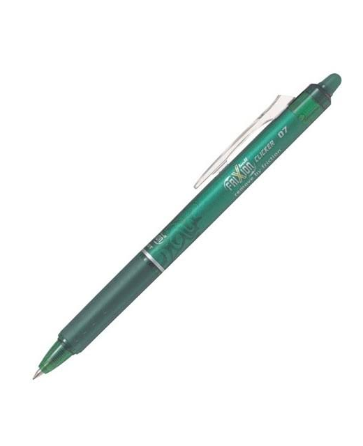 PEN PILOT FRIXION CLICKER GREEN