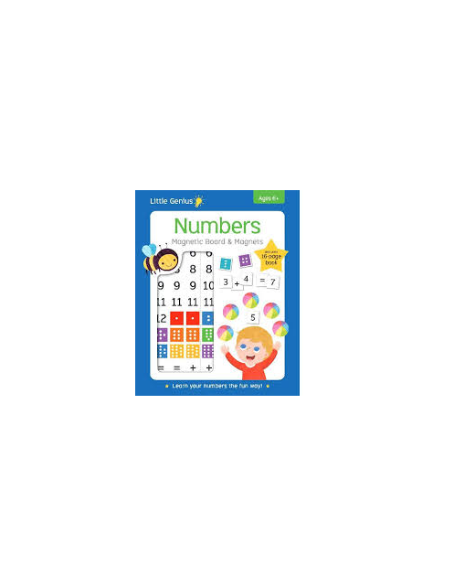 NUMBERS MAGNETIC BOARD & MAGNETS