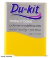 DU KIT OVEN BAKE POLYMER CLAY 50G LEMON