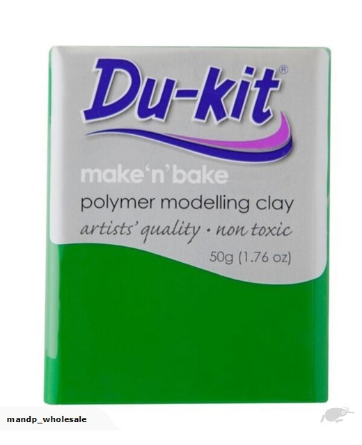 DU KIT OVEN BAKE POLYMER CLAY 50G GREEN