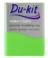 DU KIT OVEN BAKE POLYMER CLAY 50G FLUORO GREEN