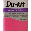 DU KIT OVEN BAKE POLYMER CLAY 50G FLUORO PINK