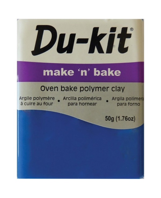 DU KIT OVEN BAKE POLYMER CLAY 50G BLUE