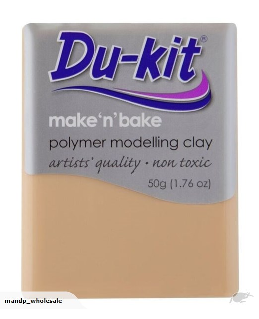 DU KIT OVEN BAKE POLYMER CLAY 50G FLESH