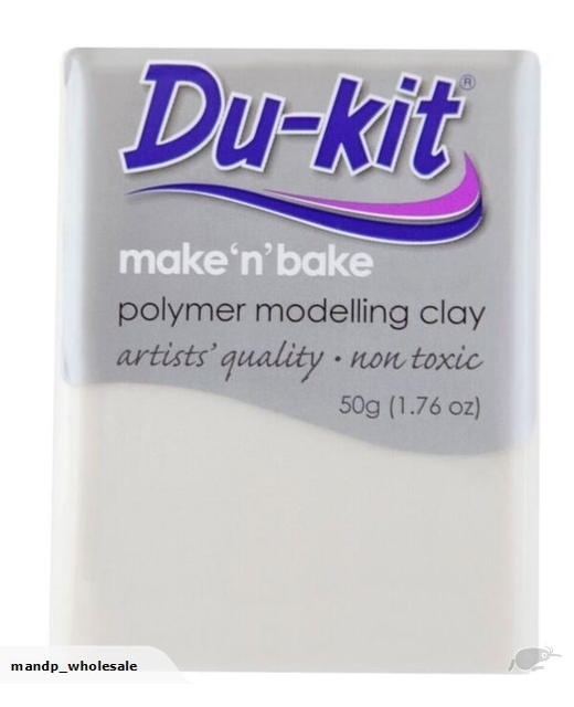 DU KIT OVEN BAKE POLYMER CLAY 50G PEARL