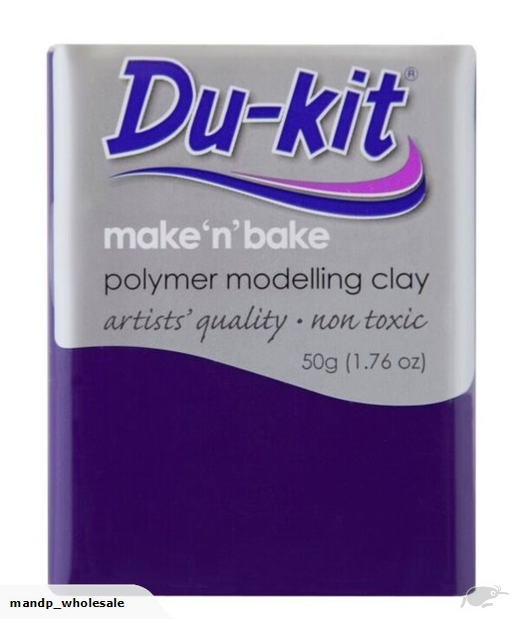 DU KIT OVEN BAKE POLYMER CLAY 50G VIOLET