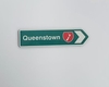 ROAD SIGN MAGNET QUEENSTOWN