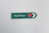 ROAD SIGN MAGNET HAMILTON