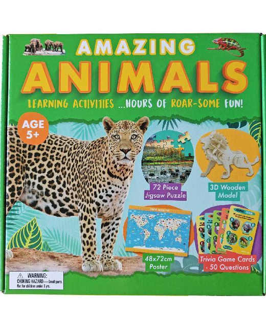 AMAZING ANIMALS ACTIVITY BOXSET